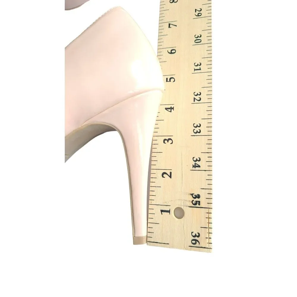 Christian Siriano‎ Light Pink Platform High Heels Shoes Size 9